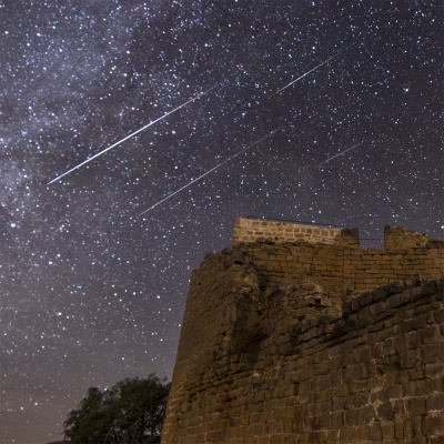 Nit de Perseids al Castell de Lladurs